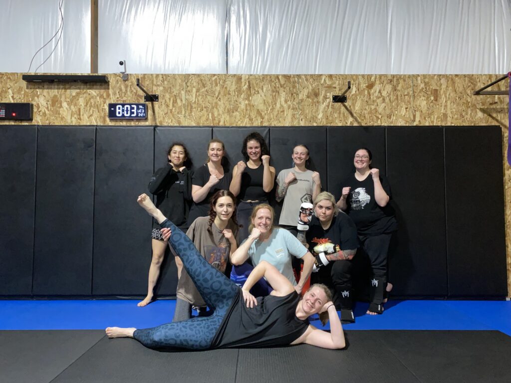 MMA Gym Women's Self Defense Group Picture
